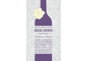 Wine Bridal Shower Invites Elegant Wine Bridal Shower Invitations