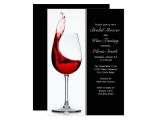 Wine Glass Bridal Shower Invitations Elegant Wine Glass Bridal Shower Invitations