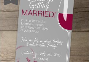 Wine Tasting Bachelorette Party Invitation Wording Bachelorette Party Invitations 6 On Behance