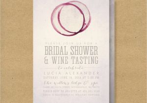 Wine Tasting Bridal Shower Invites Wine Tasting Bridal Shower Invitation Printable Winery or