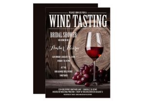 Wine Tasting Bridal Shower Invites Wine Tasting Bridal Shower Invitations