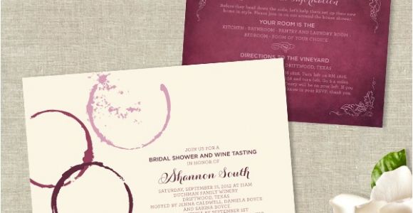 Wine themed Bridal Shower Invitations Etsy Plush Paper Design Blog Wine themed Bridal Shower Etsy