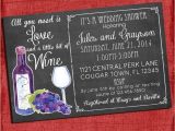 Wine themed Bridal Shower Invites Printable Wine theme Couples Coed Wedding Shower