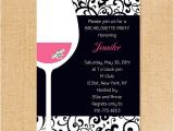 Winery Bachelorette Party Invitations Pink and Black Wine themed Bachelorette Invitation Ideas