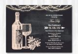 Winery Bridal Shower Invitations Wine Bridal Shower Invitation with String Lights Diy Printable