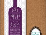 Winery Bridal Shower Invitations Wine themed Bridal Shower Winery Bridal Shower Wine