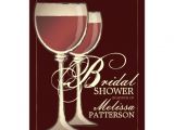 Winery themed Bridal Shower Invitations Elegant Wine themed Bridal Shower Invitation