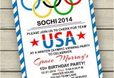 Winter Olympics Party Invitations 102 Best Images About Olympic Games Party On Pinterest