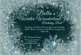 Winter Party Invitation Template Winter Wonderland Party Winter Snowflake Ball by Bellaluella