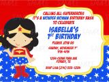 Wonder Woman Birthday Invitation Template Printable Wonder Woman Birthday Party Invitation Plus Free