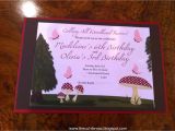 Woodland Fairy Party Invitations the Cul De Sac Woodland Fairy Birthday Party