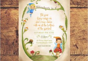Woodland Fairy Party Invitations Woodland Fairy Custom Birthday Printable Party by Louandboo