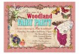 Woodland Fairy Party Invitations Woodland Fairy Party Invitation 5 Quot X 7 Quot Invitation Card