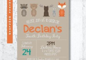 Woodland themed Birthday Party Invitations 25 Best Ideas About Woodland forest On Pinterest forest