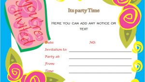 Word Birthday Invitation Templates Birthday Party Invitations Microsoft Word Templates