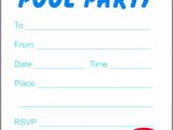 Word Party Invitation Template 6 Pool Party Invitation Templates Word Sampletemplatess