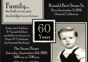 Wording for 60 Birthday Party Invitations 60th Birthday Party Invitations Wording