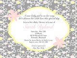 Wording for A Baby Shower Invite Wording for Baby Shower Invitations asking for Gift Cards