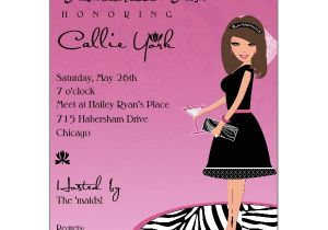 Wording for A Bachelorette Party Invitation Happy Bride Bachelorette Party Invitations