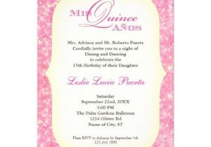 Wording for A Quinceanera Invitation Quinceanera Invitation Wording Spanish Invitation