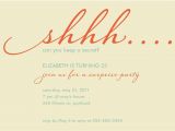 Wording for A Surprise Party Invitation Surprise Birthday Invitations Surprise Birthday