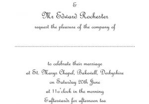Wording for A Wedding Invitation by Bride and Groom Wedding Invitation Wording Examples Wedding Invitation