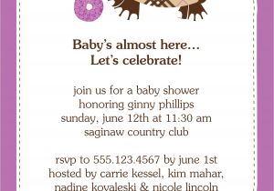 Wording for Baby Shower Invitation Samples Baby Shower Invitations Wording