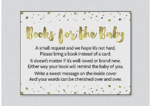 Wording for Baby Shower Invite Book Instead Of Card Baby Shower Invitation Awesome Baby Shower Invitation