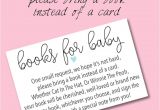 Wording for Baby Shower Invite Book Instead Of Card Book Baby Shower Invitations & Wording Ideas