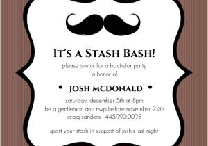 Wording for Bachelor Party Invitations Bachelor Party Invitation Wording Cimvitation