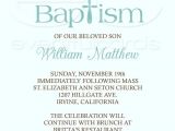 Wording for Baptism Invitation Baby Boy Baptism Invitation