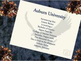 Wording for College Graduation Invitations Items Similar to Auburn University Graduation Announcement