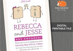 Wording for Engagement Party Invitation Engagement Party Fun Engagement Party Invitations Card
