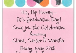 Wording for Graduation Party Invitations Graduation Party Wording Graduation Tastic Pink