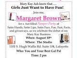 Wording for Mary Kay Party Invitations Invitation Wording for Mary Kay Party Invitation