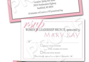 Wording for Mary Kay Party Invitations Paper Perfection Mary Kay Women In Leadership Brunch