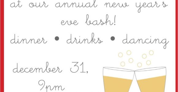 Wording for New Years Eve Party Invite New Year 39 S Eve Party Invitations by Nikkihodum On Etsy