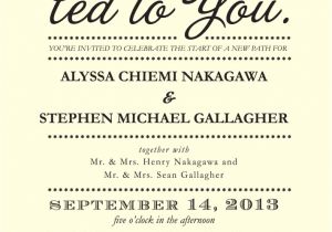 Words for Wedding Invitations 4 Words that Could Simplify Your Wedding Invitations