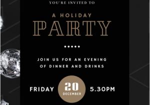 Work Party Invitation Template Customizable Invitation Templates Diy Graphics with
