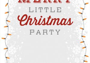 Work Xmas Party Invitation Template 25 Printable Christmas Invitation Templates In