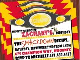 Wwe Wrestling Party Invitations 5 Best Of Free Printable Wwe Birthday Invitations
