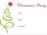 Xmas Party Invite Templates Christmas Party Free Printable Holiday Invitation