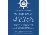 Yacht Party Invitation Template Nautical Boat Wheel Birthday Party Invitation Zazzle