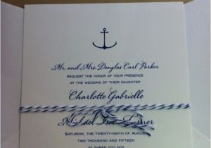 Yacht Wedding Invitation Wording Selecting the Perfect Wedding Invitations Maureen H