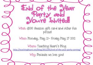 Year End Party Invitation Template Year End Party Invitation Card