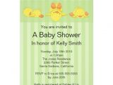 Yellow Duck Baby Shower Invitations Yellow Duck Baby Shower Invitation 13 Cm X 18 Cm