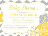Yellow Gray Baby Shower Invitations Yellow and Gray Baby Shower Invitations – Gangcraft