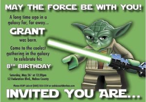 Yoda Birthday Invitations Jackson S 5th Birthday On Pinterest