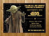Yoda Birthday Invitations Star Wars Birthday – Page 2 – Funpartysupply