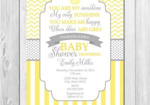 You are My Sunshine Baby Shower Invites You are My Sunshine Baby Shower Invitation by Beccaleepaperie
